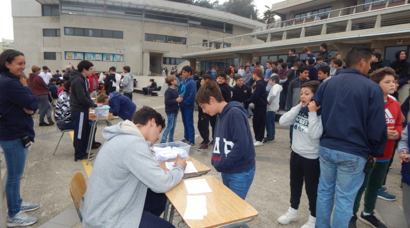 Ejemplar conducta cívica de alumnos en elecciones CEAL
