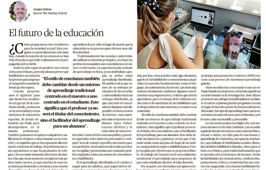 El futuro de la educación