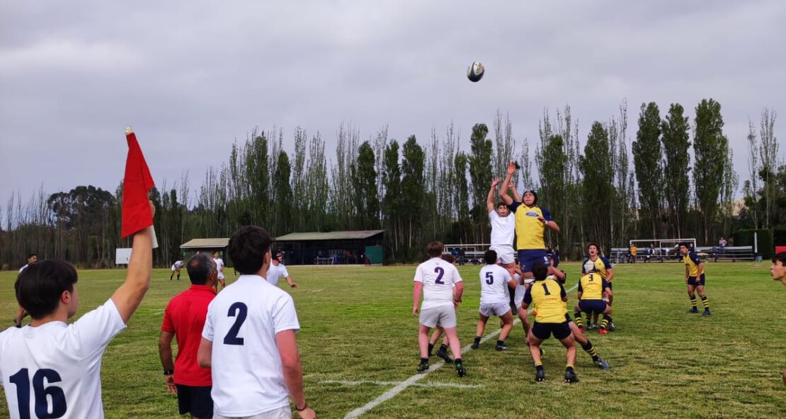 Vuelven los partidos de Rugby al Colegio y alumnos viajan con Selección Chilena M17